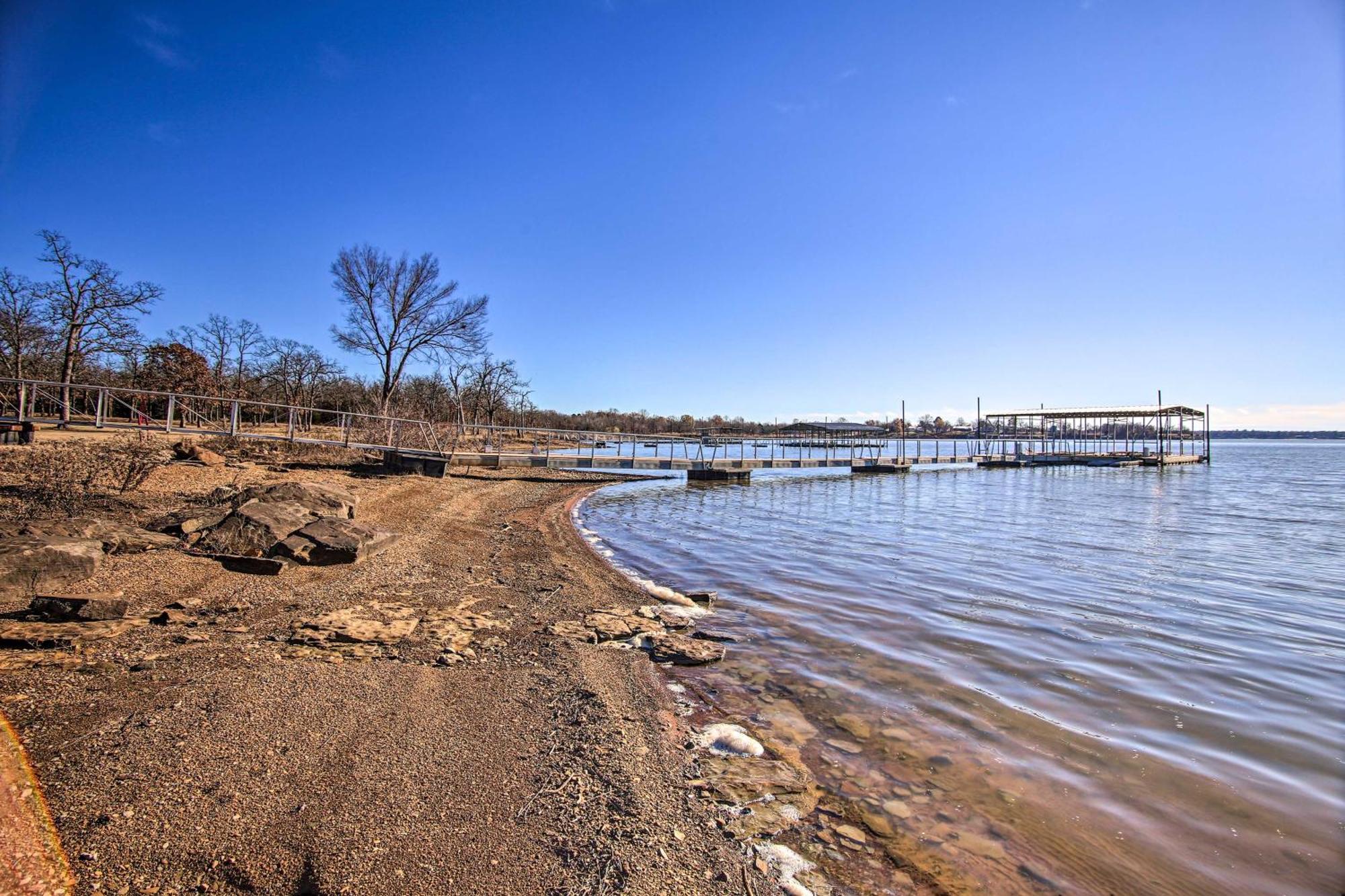 Cozy Lake Eufaula Hideaway With Fire Pit And Hot Tub! Экстерьер фото