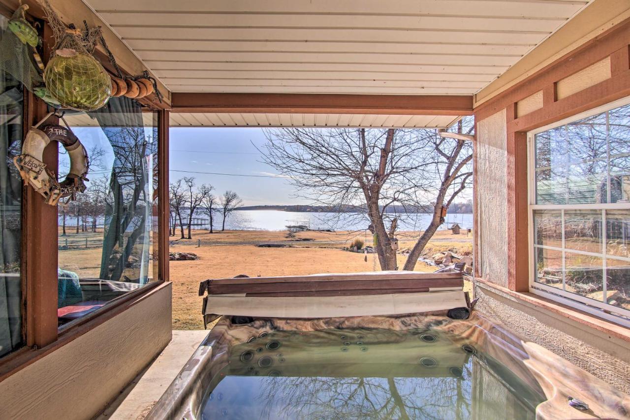 Cozy Lake Eufaula Hideaway With Fire Pit And Hot Tub! Экстерьер фото
