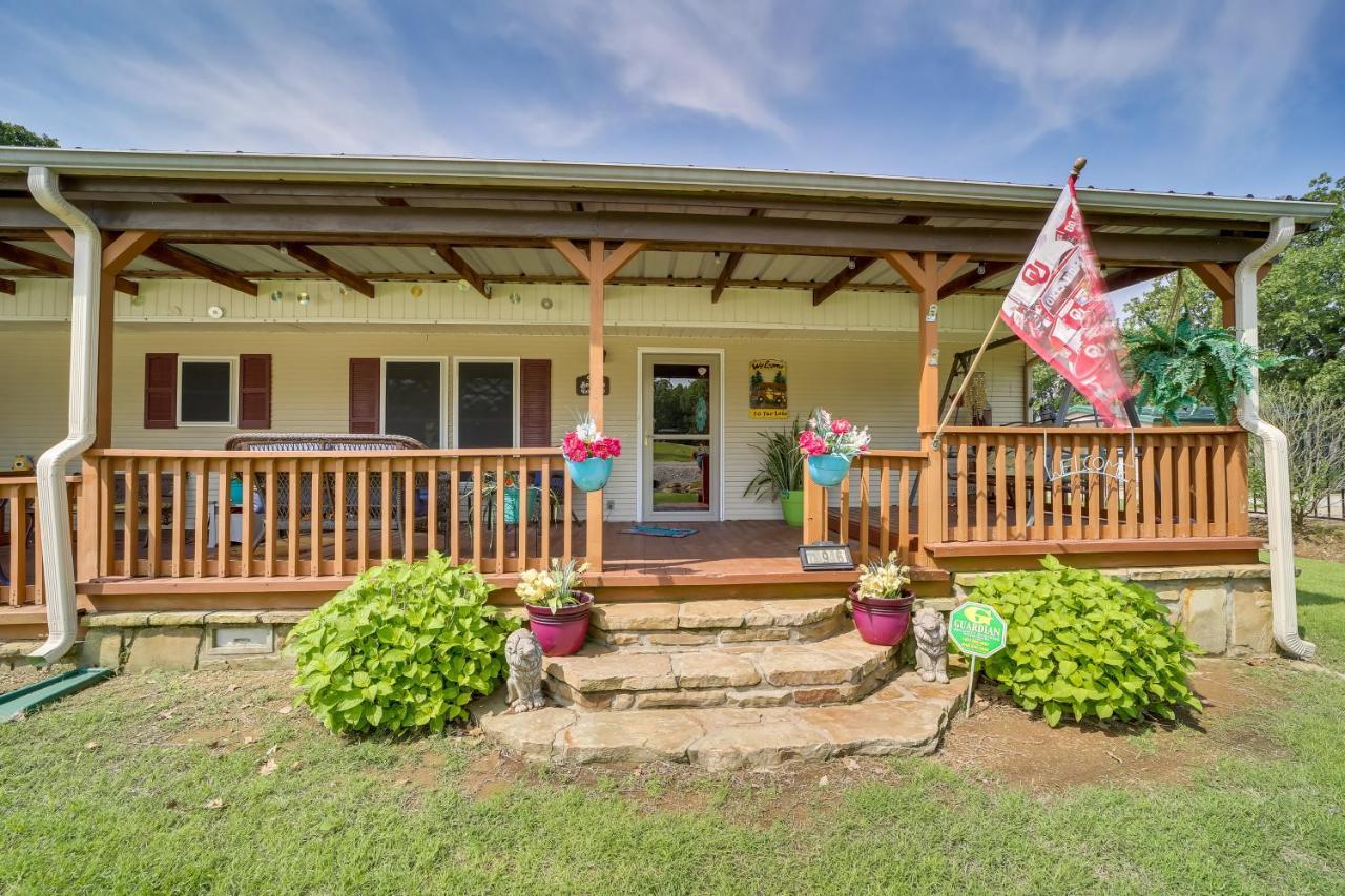 Cozy Lake Eufaula Hideaway With Fire Pit And Hot Tub! Экстерьер фото