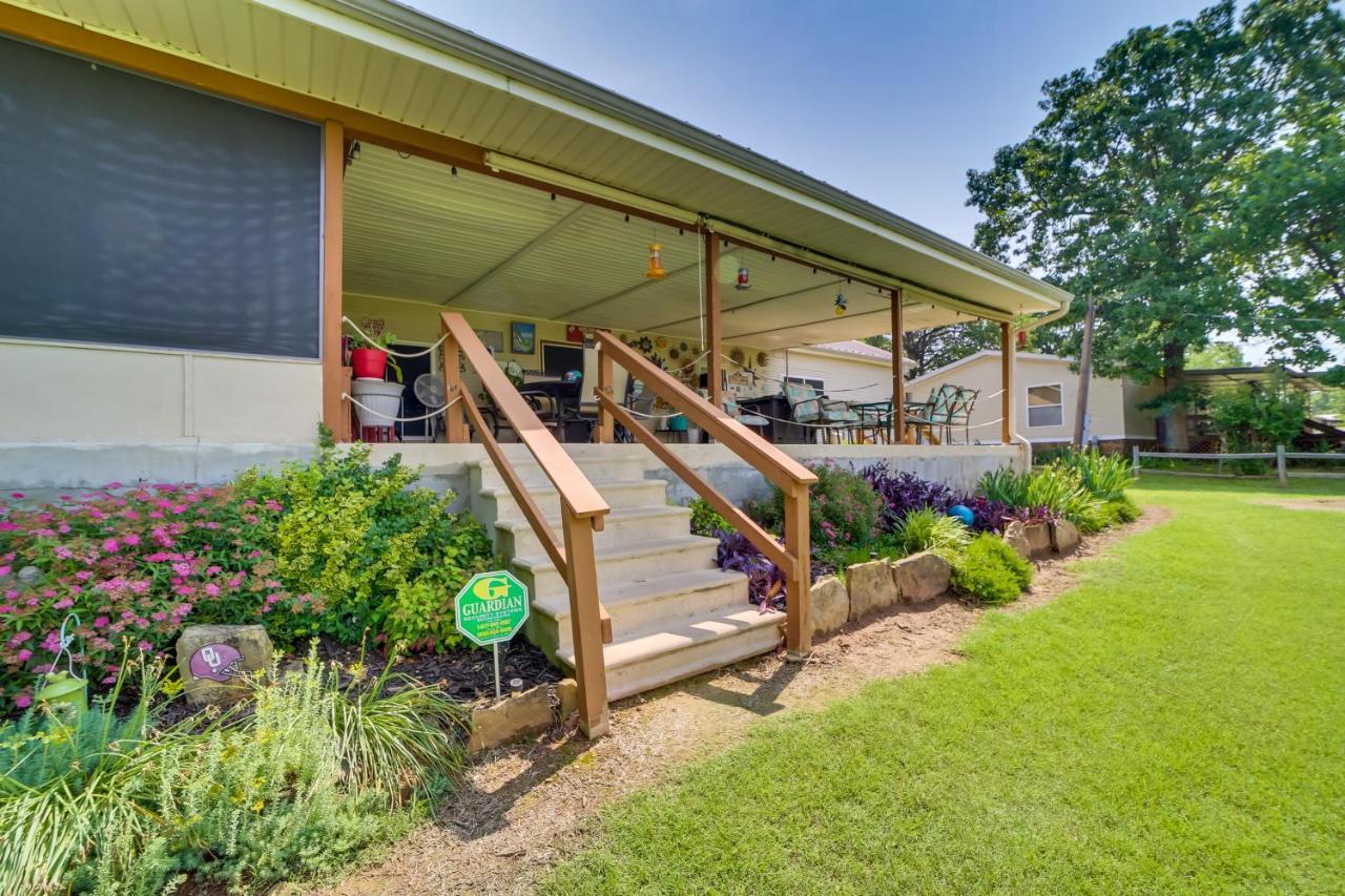 Cozy Lake Eufaula Hideaway With Fire Pit And Hot Tub! Экстерьер фото