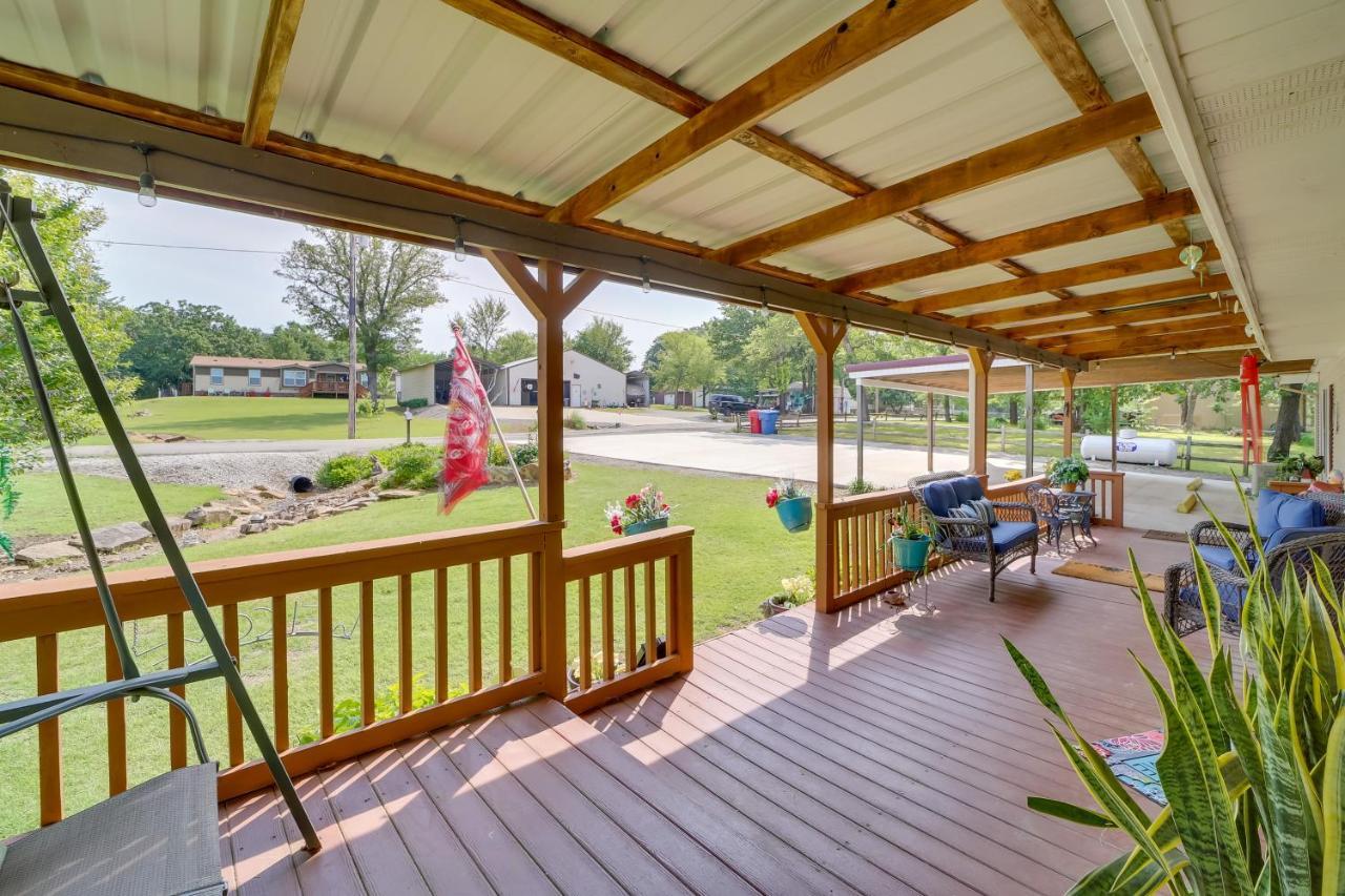 Cozy Lake Eufaula Hideaway With Fire Pit And Hot Tub! Экстерьер фото