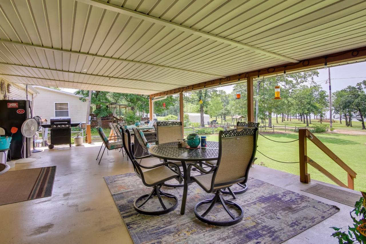 Cozy Lake Eufaula Hideaway With Fire Pit And Hot Tub! Экстерьер фото