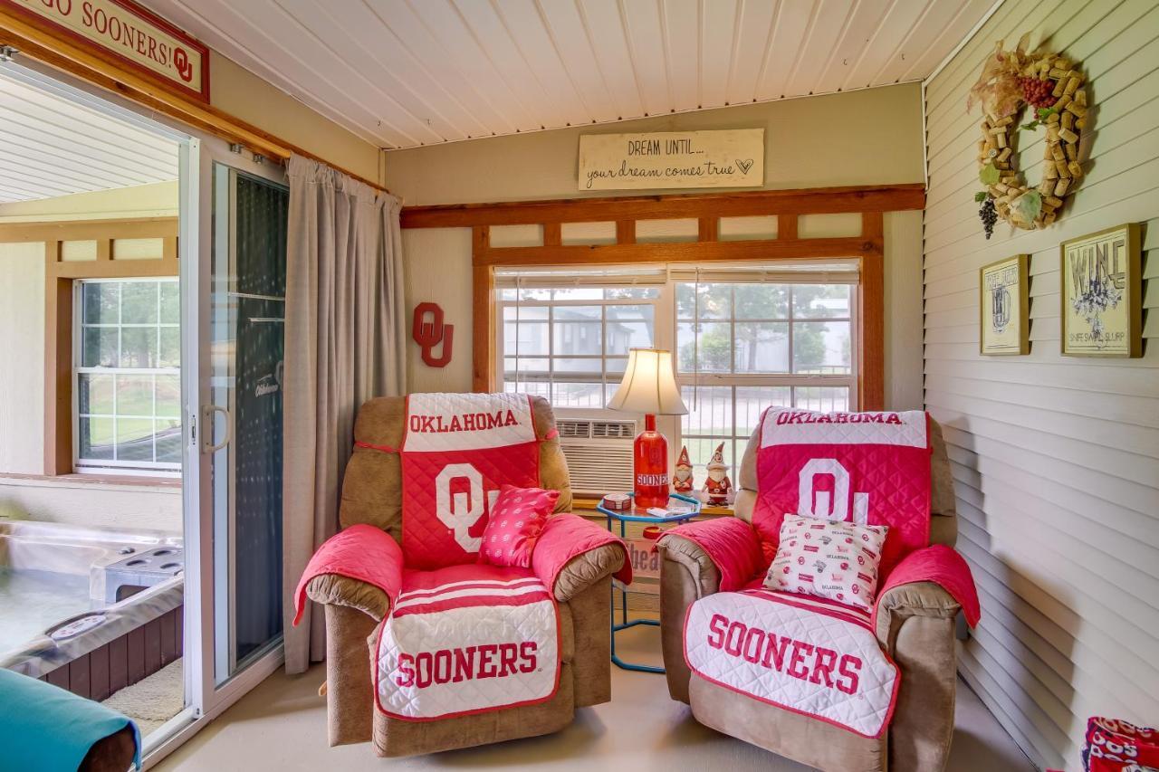 Cozy Lake Eufaula Hideaway With Fire Pit And Hot Tub! Экстерьер фото