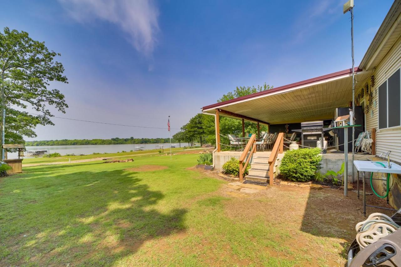Cozy Lake Eufaula Hideaway With Fire Pit And Hot Tub! Экстерьер фото